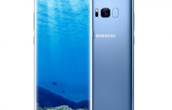 Samsung lanza en España la versión en azul coral de Galaxy S8