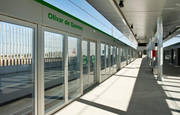 El metro reanuda el próximo lunes su funcionamiento en el tramo entre la UPO y Olivar de Quintos