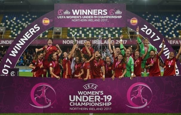Guijarro corona a España en el último minuto del Europeo Sub-19 femenino