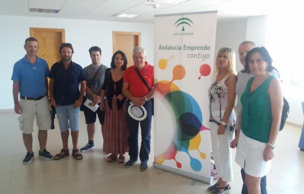 Profesionales italianos conocen los servicios y programas de Andalucía Emprende