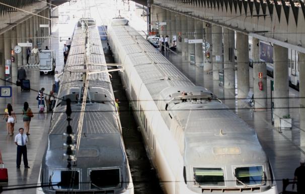 Una veintena de trenes AVE registran retrasos de hasta 45 minutos por una avería en el corredor Sur