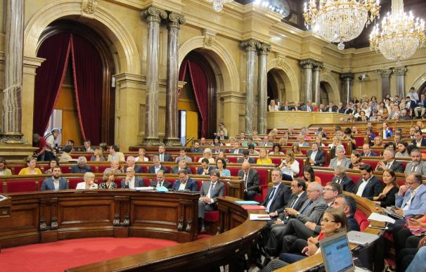 La última votación 'exprés' en el Parlament fue por el caso Palau y se apoyó por unanimidad