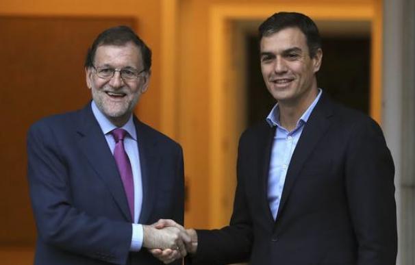Rajoy y Sánchez acuerdan una posición conjunta frente al desafío soberanista