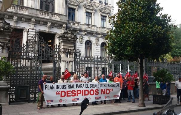 Trabajadores de Duro Felguera se concentraran nuevamente este miércoles para exigir explicaciones a la compañía
