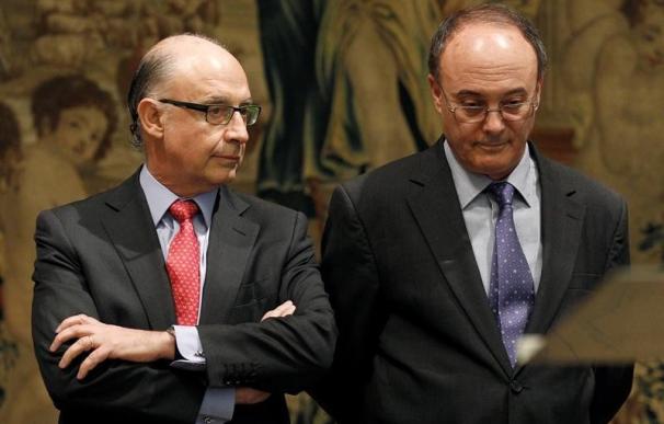 El Banco de España cuestiona a Montoro y atribuye el ajuste del déficit a Draghi