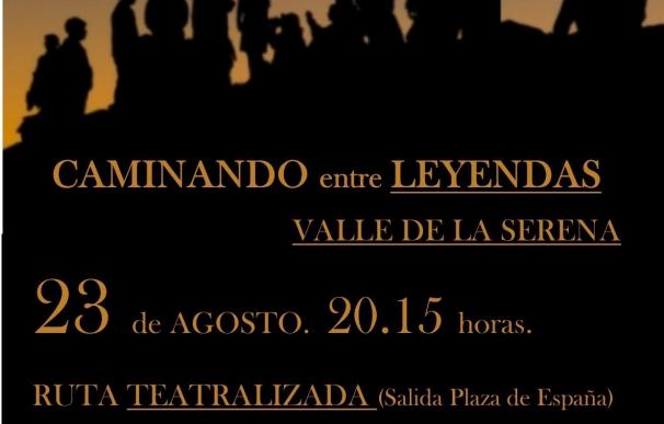 Los vecinos de Valle de la Serena (Badajoz) realizarán una ruta teatralizada por las leyendas del pueblo