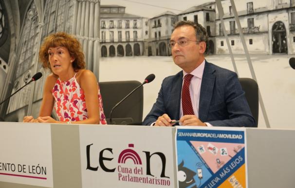 La Semana de la Movilidad de León apuesta por el ahorro energético y el uso de la bicicleta y los vehículos eléctricos