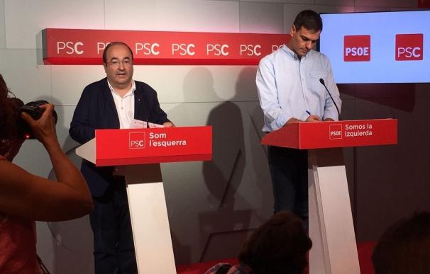 Sánchez e Iceta encabezarán la delegación socialista de la manifestación del sábado