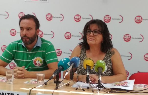 UGT Extremadura vaticina un "otoño calentito" en el que exigirá salarios por encima de 1.000 en la negociación colectiva