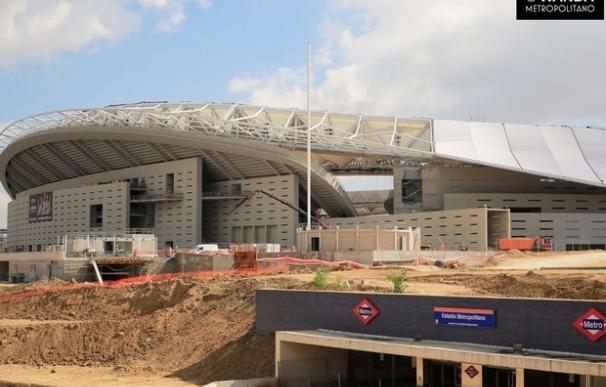 Calvo espera que las obras de accesos al Wanda Metropolitano comiencen a final de semana