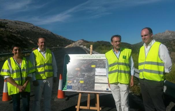 La Junta culminará en octubre las obras de la A-92 en el Puerto de la Mora con inversión de 1,68 millones