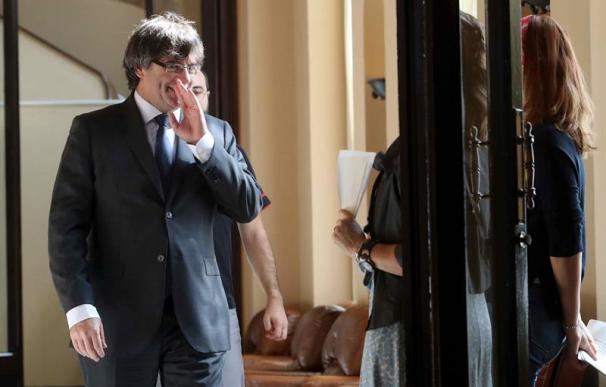 TSJC admite a trámite la querella contra Puigdemont y el Govern por el 1-O