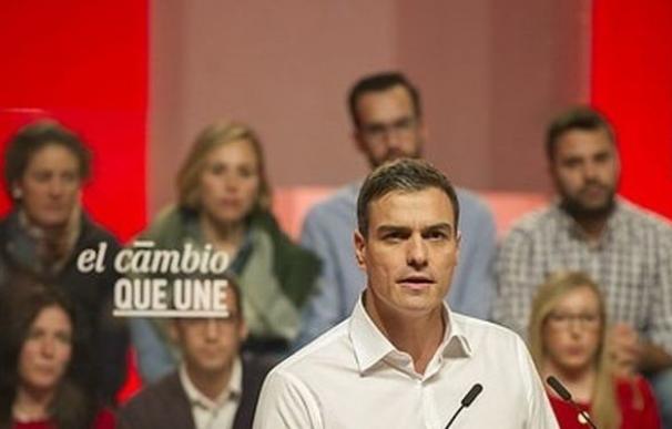 El precandidato a las primarias del PSOE, Pedro Sánchez.