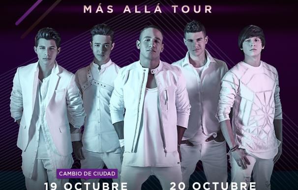 El grupo CNCO llevará su gira mundial 'Más allá' al Auditorio Fibes el 19 de octubre