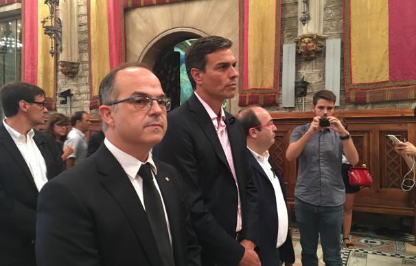 El PSOE envía una amplia representación a la manifestación del sábado en Barcelona, encabezada por Sánchez