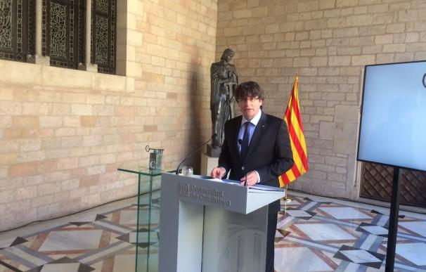 Puigdemont ve una "innovación jurídica" que el Gobierno quiera recurrir leyes no aprobadas