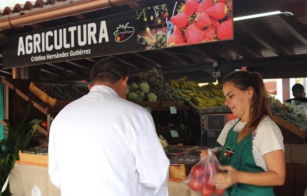 Los usuarios dan un 'notable alto' al Mercadillo del Agricultor de Tegueste (Tenerife)