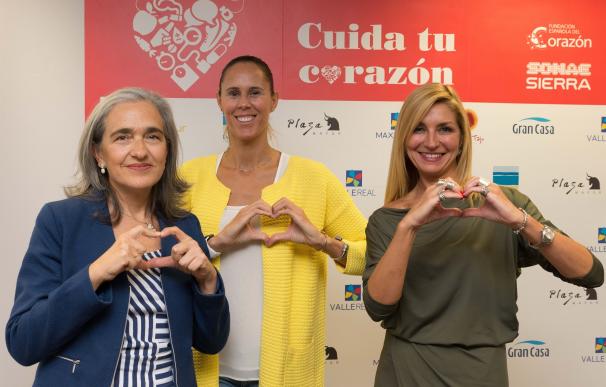 Amaya Valdemoro, la Fundación Española del Corazón y Sonae Sierra presentan la iniciativa 'Ciuda tu corazón'