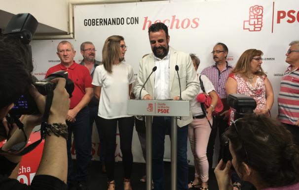 Blanco oficializa su precandidatura para liderar el PSOE C-LM y se erige como "líder" del "proyecto de la militancia"