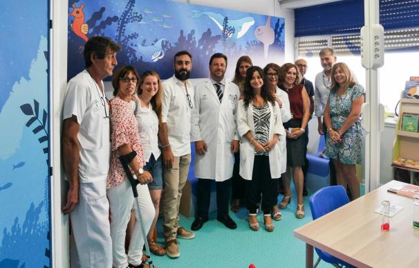 El hospital Puerta del Mar pone en marcha una segunda ludoteca para los menores ingresados