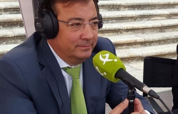 Vara no excluye "ninguna posibilidad" de acuerdo sobre los Presupuestos de Extremadura para 2018