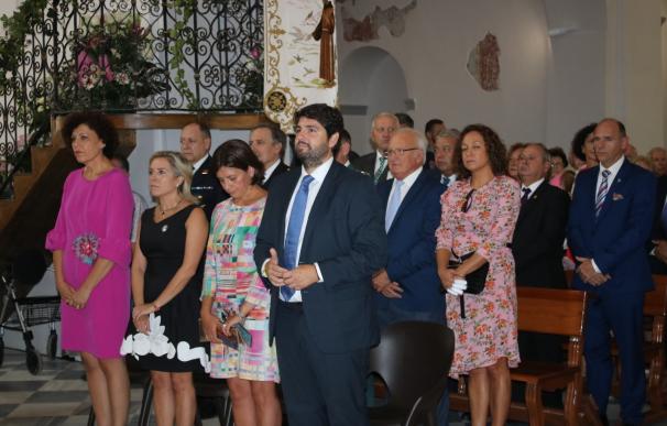López Miras anuncia inversión de más de 171.000 euros para concluir rehabilitación del santuario de la patrona de Lorca