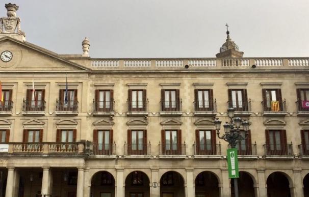 El PP solicita que se retire la estelada de un balcón del Ayuntamiento de Vitoria
