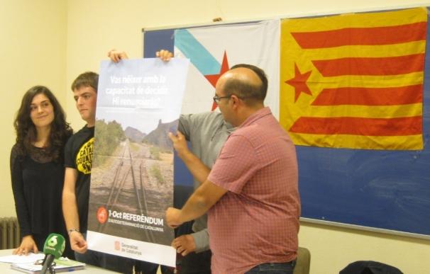 Santiago y A Coruña acogen los primeros actos de apoyo al referéndum catalán en Galicia