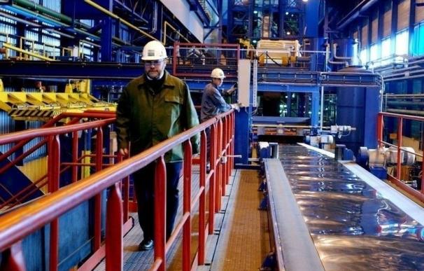 La producción industrial aumenta un 8,1% en julio en Asturias en términos interanuales