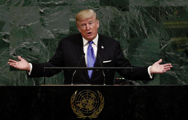 Trump dice única opción será "destruir" a Corea del Norte si siguen amenazas