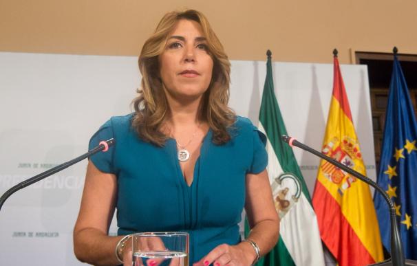 Susana Díaz muestra sus condolencias por la muerte del malagueño intoxicado en Isla