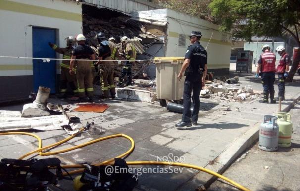 Extinguido sin heridos un incendio en una churrería del mercado de Las Palmeritas en Nervión