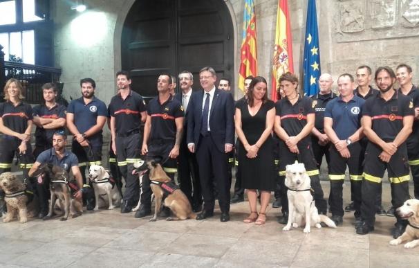 La Unidad Canina de València colaborará con la Generalitat en la localización de personas sepultadas y desaparecidas
