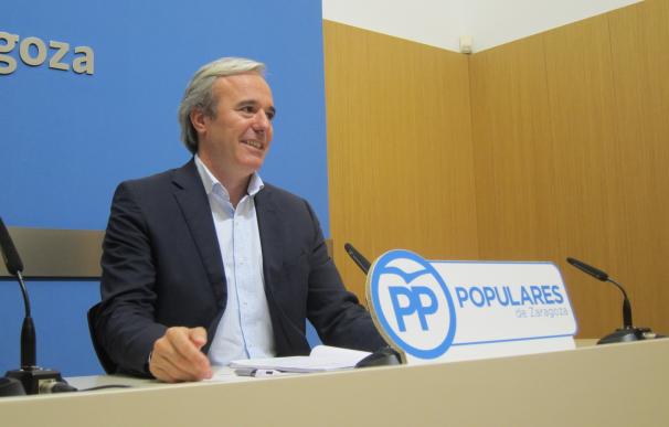PP pide al alcalde de Zaragoza que se pasee con Rufián y Otegui y pulse la opinión sobre independentismo