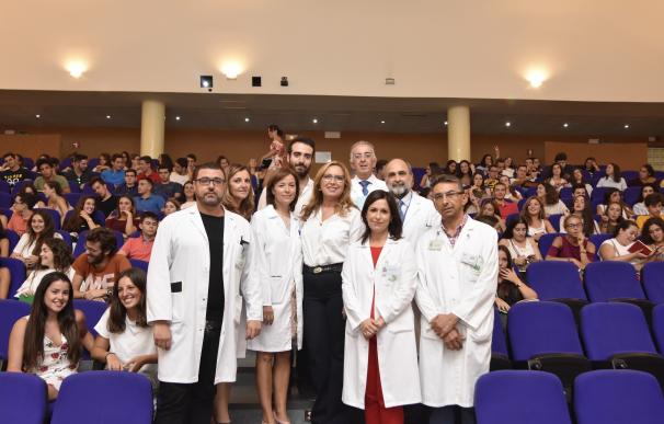 El Reina Sofía recibe a más de 300 alumnos que inician sus estudios de Medicina, Enfermería y Fisioterapia