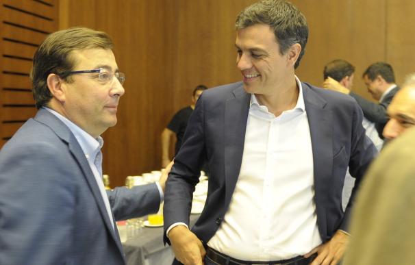 Pedro Sánchez y Fernández Vara participan este sábado en Badajoz en un acto de apertura del curso político