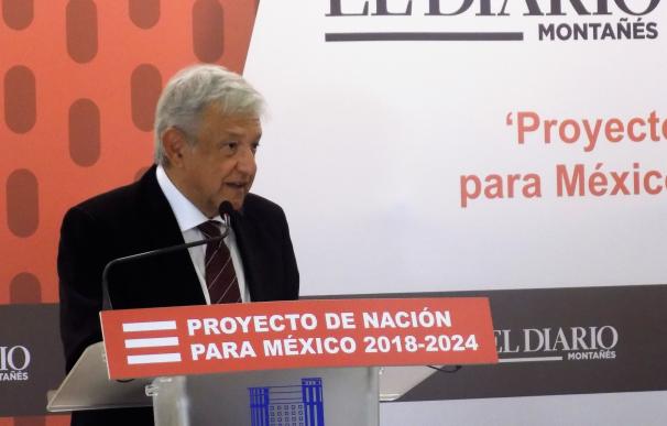 López Obrador: "No queremos el muro, es una ofensa para México y vamos a hacer entrar en razón a Trump"