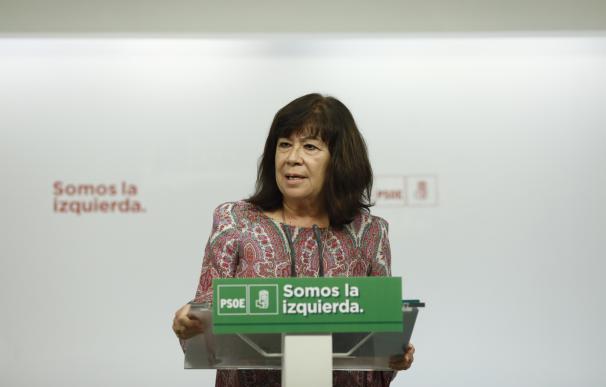 Narbona recuerda que la Ejecutiva del PSOE no se ha pronunciado sobre el 155 y de momento solo hay "especulaciones"