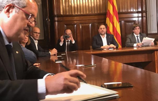 La web de la ANC en apoyo al Gobierno catalán supera las 117.400 adhesiones