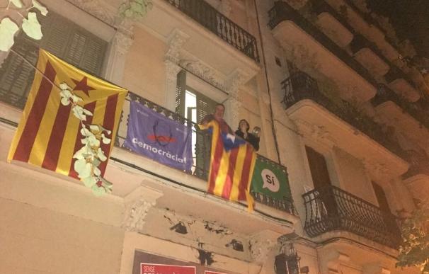 Segunda jornada de 'caceroladas' en Catalunya contra las detenciones y a favor del 1-O