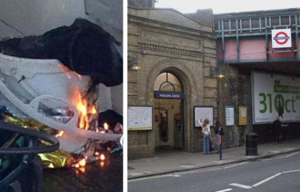 Una explosión en una estación del metro de Londres causa varios heridos