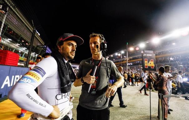 Alonso: "El podio estaba asegurado, incluso podríamos haber luchado por la victoria"