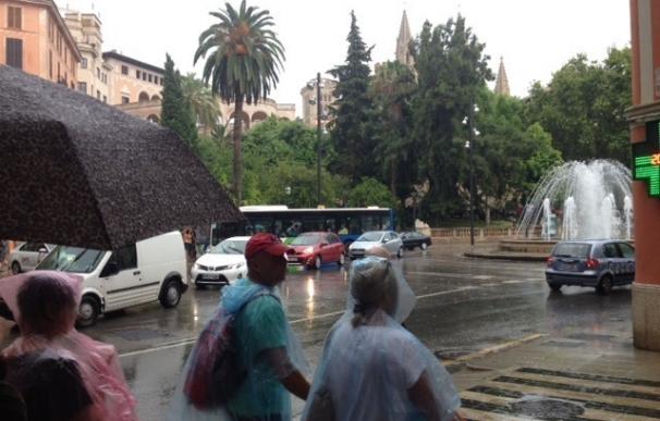 Baleares y Cataluña, en riesgo amarillo por lluvias y tormentas este lunes