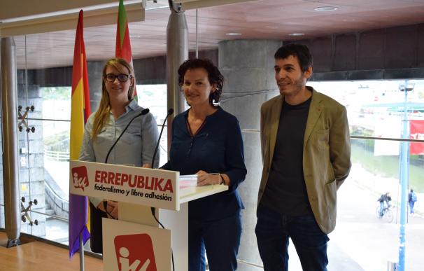 Ezker Anitza-IU apuesta por una "República plurinacional y federal" en la que Euskadi "tenga un encaje voluntario"