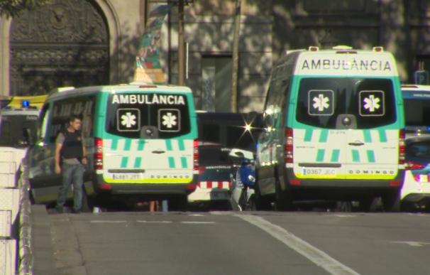 Cuatro personas permanecen ingresadas por el atentado yihadista de Barcelona, pero ninguna está grave