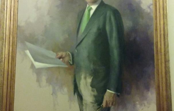 El retrato de Jesús Posada se incorpora a la Galería de Presidentes del Congreso