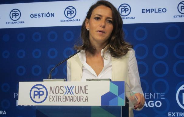 El PP extremeño sostiene que los PGEx nacerán "viciados en su forma" y dice que con Podemos "no puede salir nada bueno"