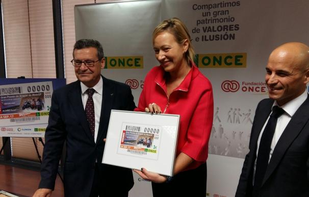 Más de 5 millones de cupones de la ONCE difundirán el Gran Premio de Aragón de MotoGP por toda España