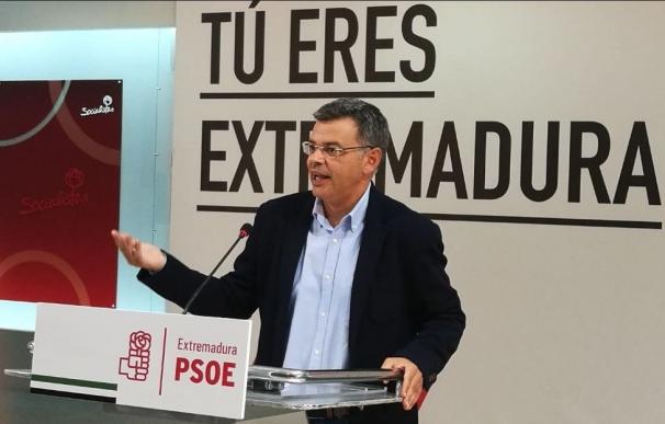 El PSOE extremeño pide a Podemos que dé "un paso adelante" y hable "francamente" sobre los PGEx para 2018