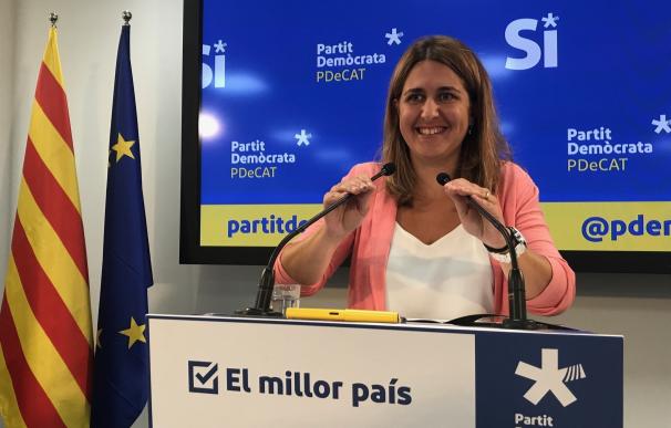 Marta Pascal (PDeCAT) considera que una victoria sería que el referéndum se celebre en "condiciones normales"